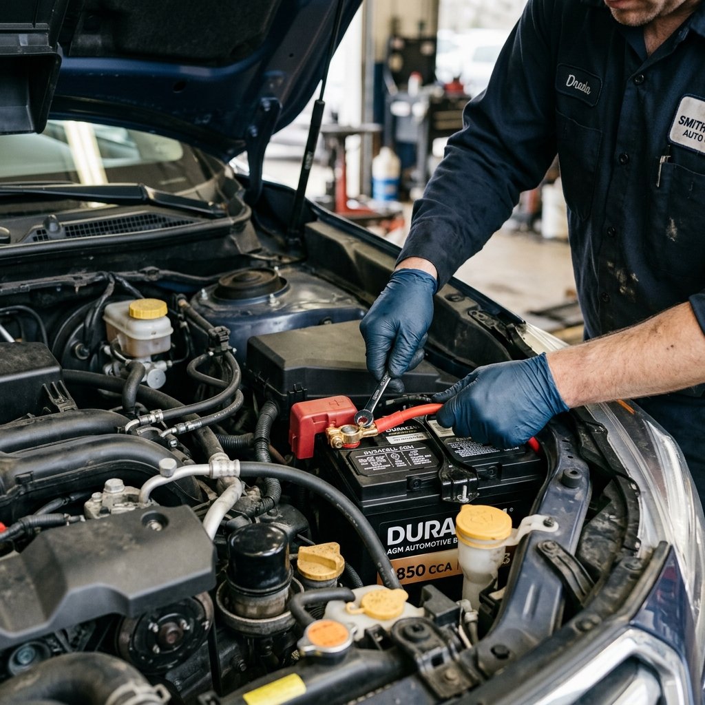 New Battery Installation